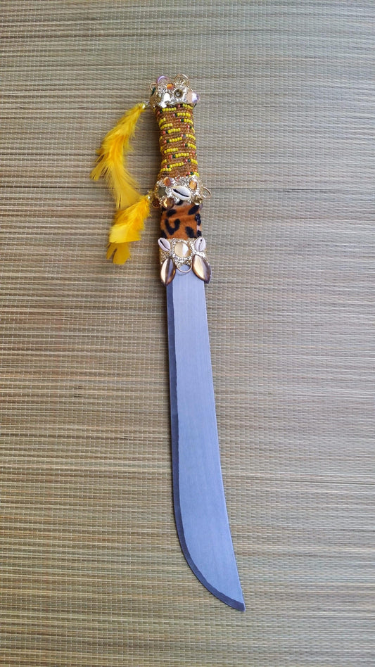 Oshun Machete | Decorative Machete for Oshun Rituals