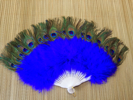 Shop Yemaya Hand Fans | Beautiful Peacock Feather Decor